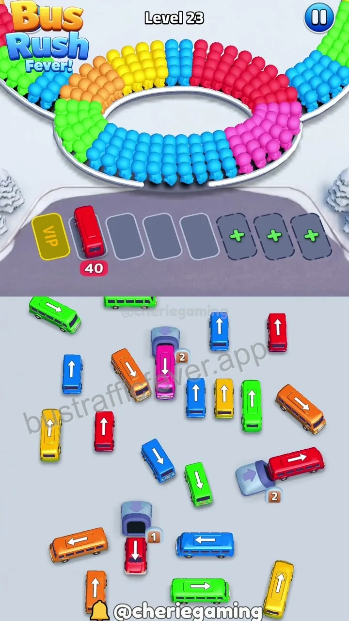 Bus Traffic Fever Level 23 step 2