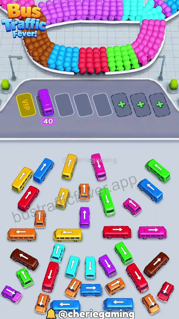 Bus Traffic Fever Level 38 step 2