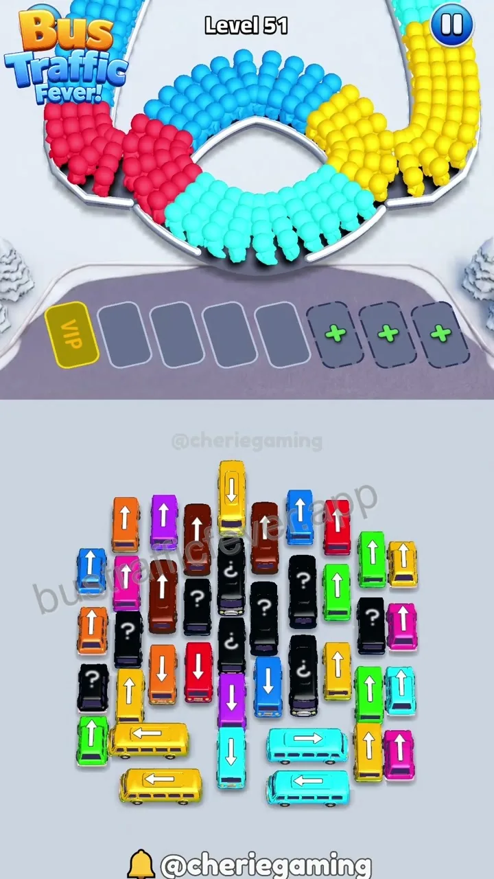 Bus Traffic Fever Level 51 board preview