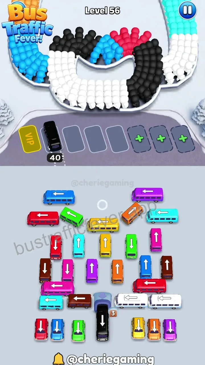 Bus Traffic Fever Level 56 step 2