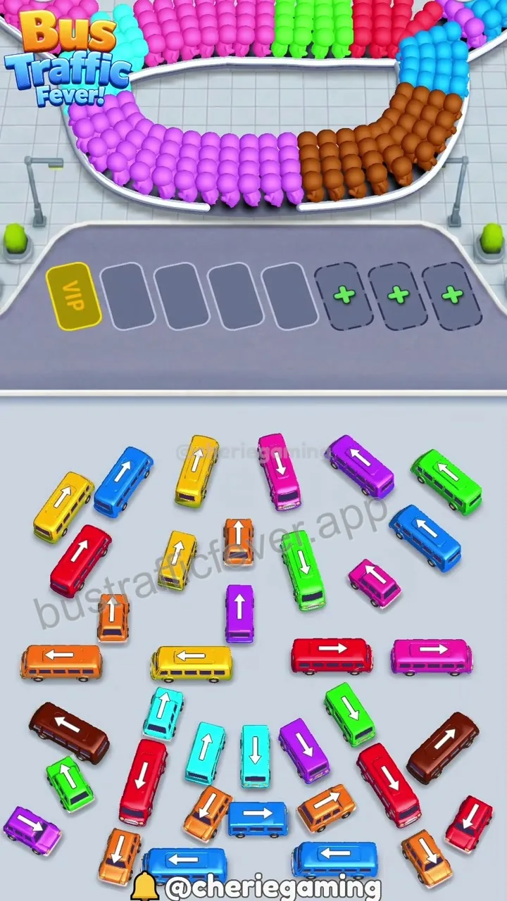 Bus Traffic Fever Level 38 board preview