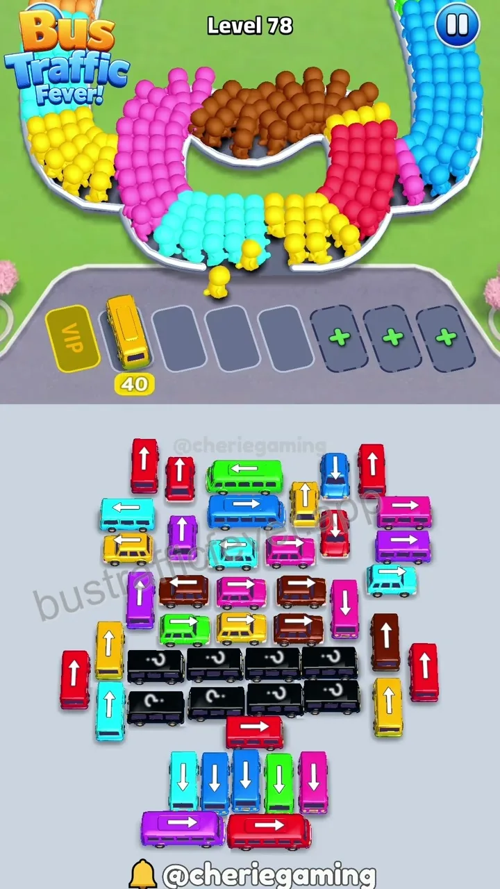 Bus Traffic Fever Level 78 step 2