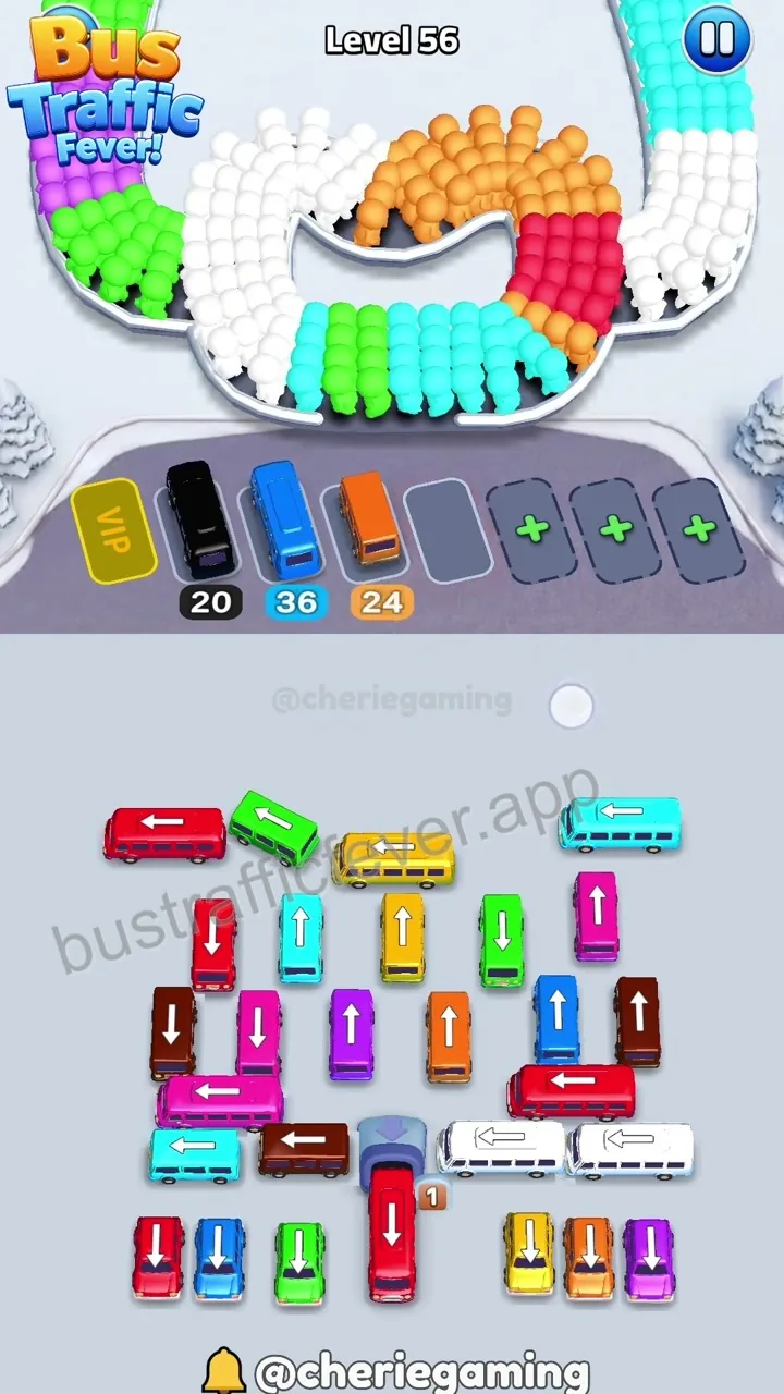 Bus Traffic Fever Level 56 step 5