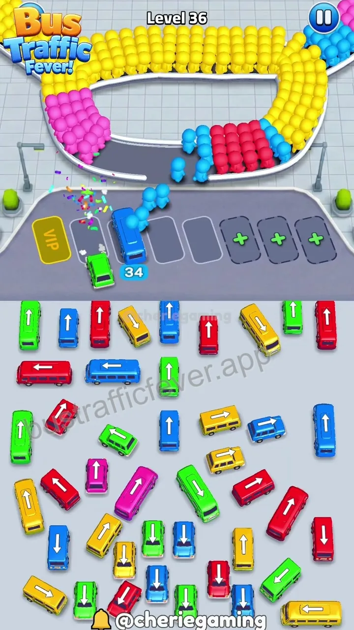 Bus Traffic Fever Level 36 step 3