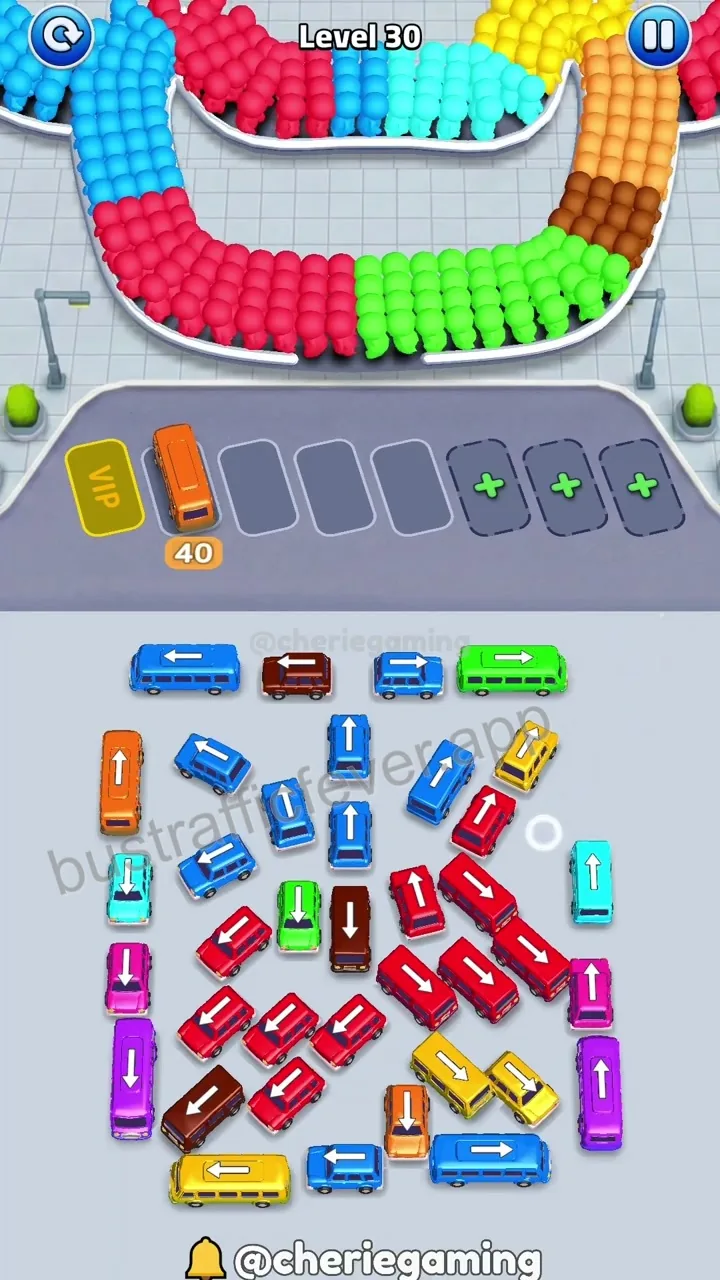 Bus Traffic Fever Level 30 step 2
