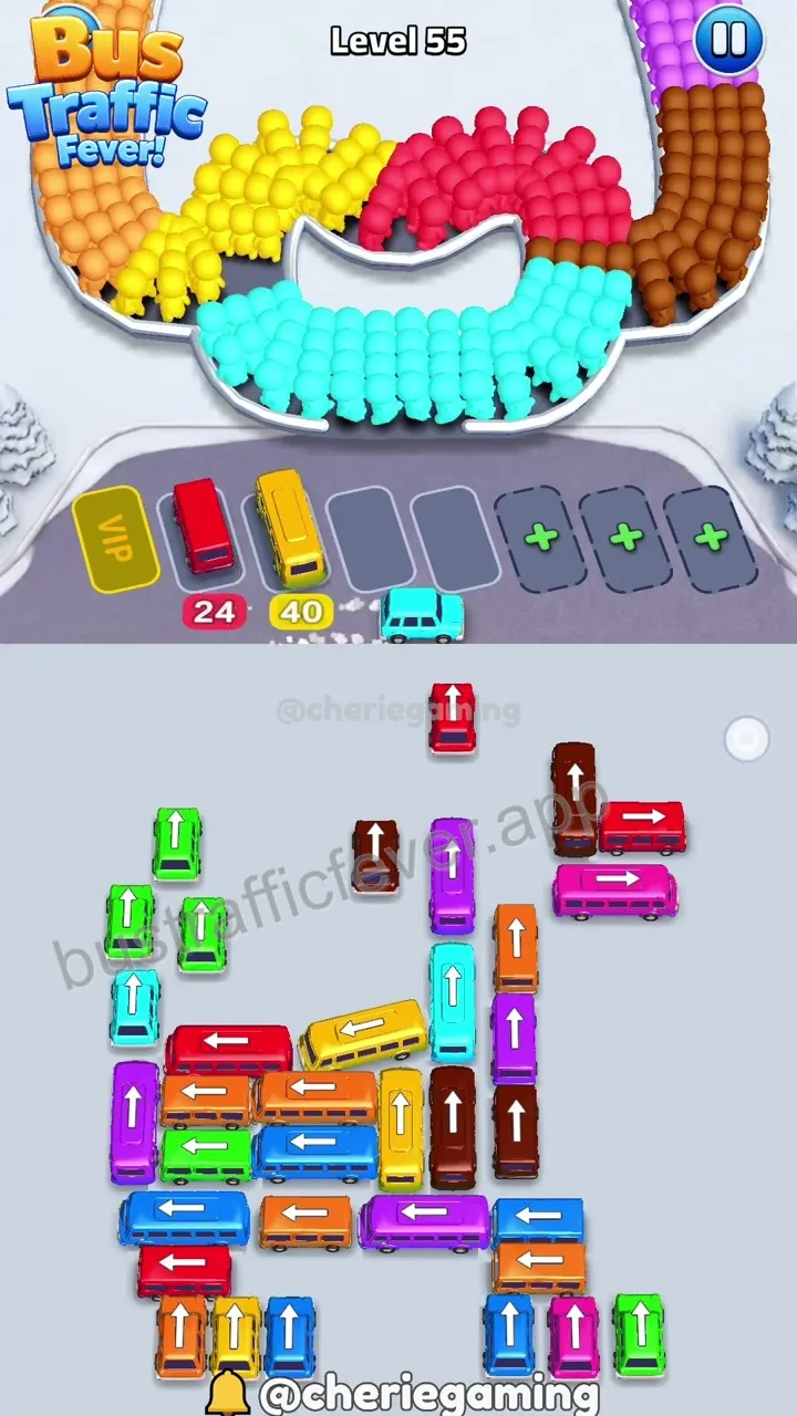 Bus Traffic Fever Level 55 step 3