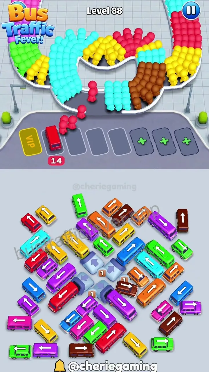 Bus Traffic Fever Level 88 step 5