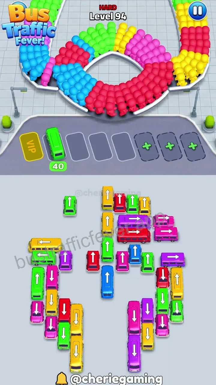 Bus Traffic Fever Level 94 step 6