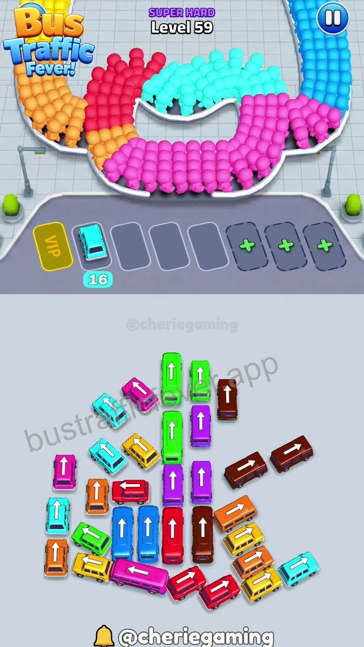Bus Traffic Fever Level 59 step 4