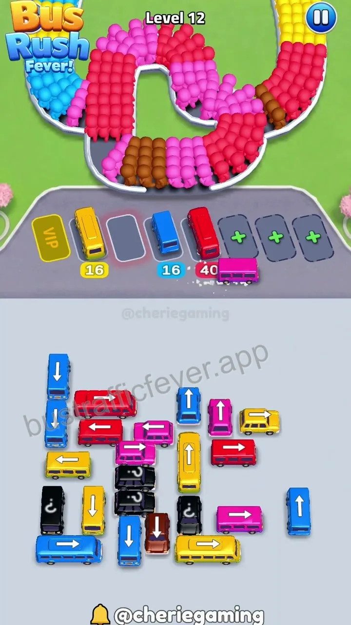 Bus Traffic Fever Level 12 step 5