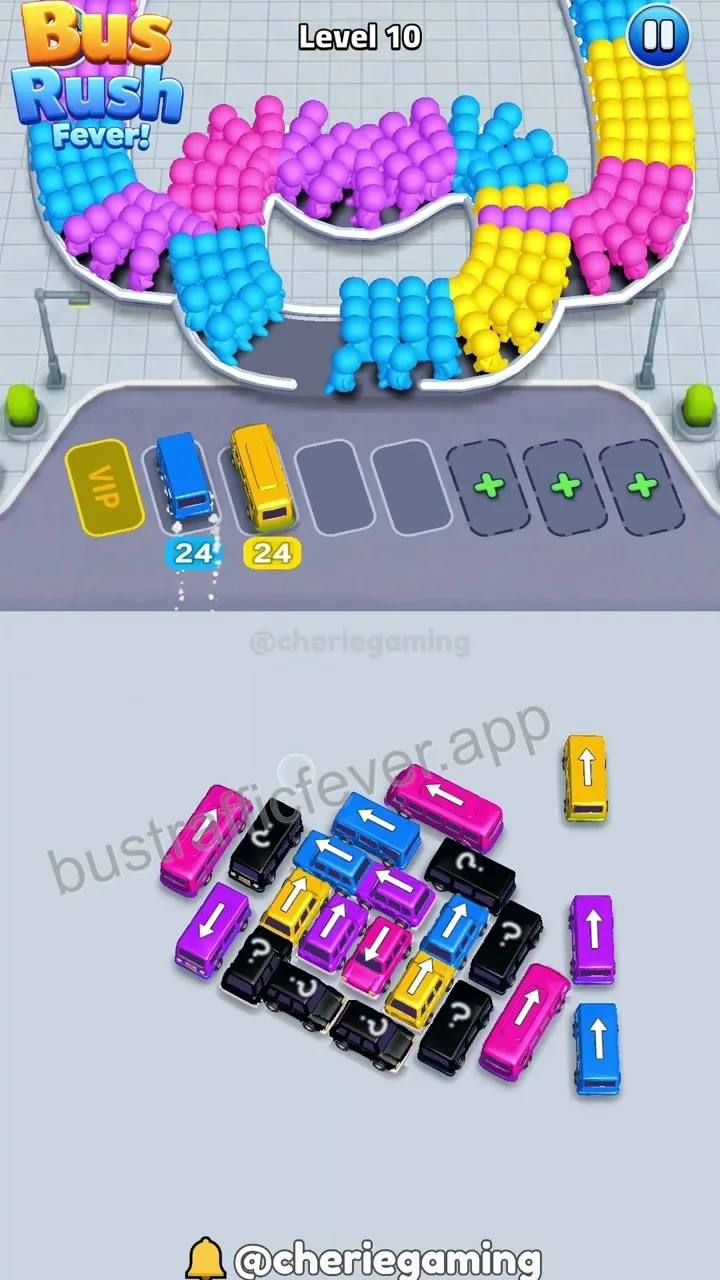 Bus Traffic Fever Level 10 step 6