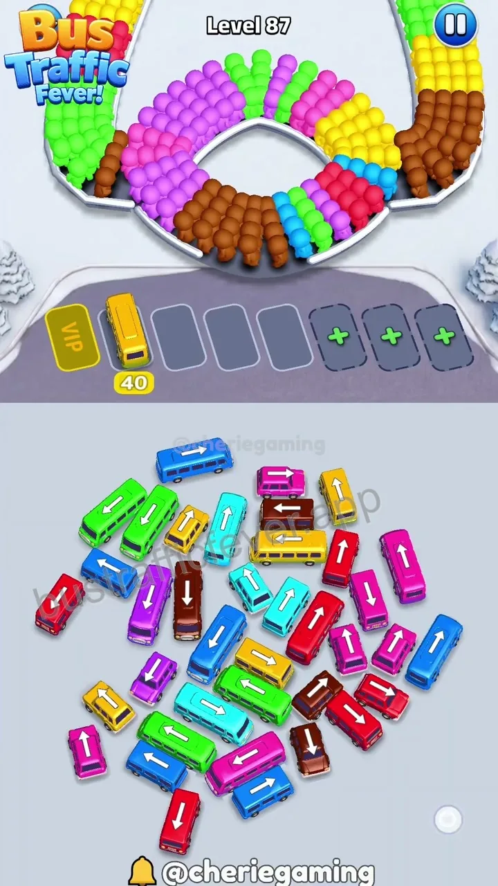 Bus Traffic Fever Level 87 step 6