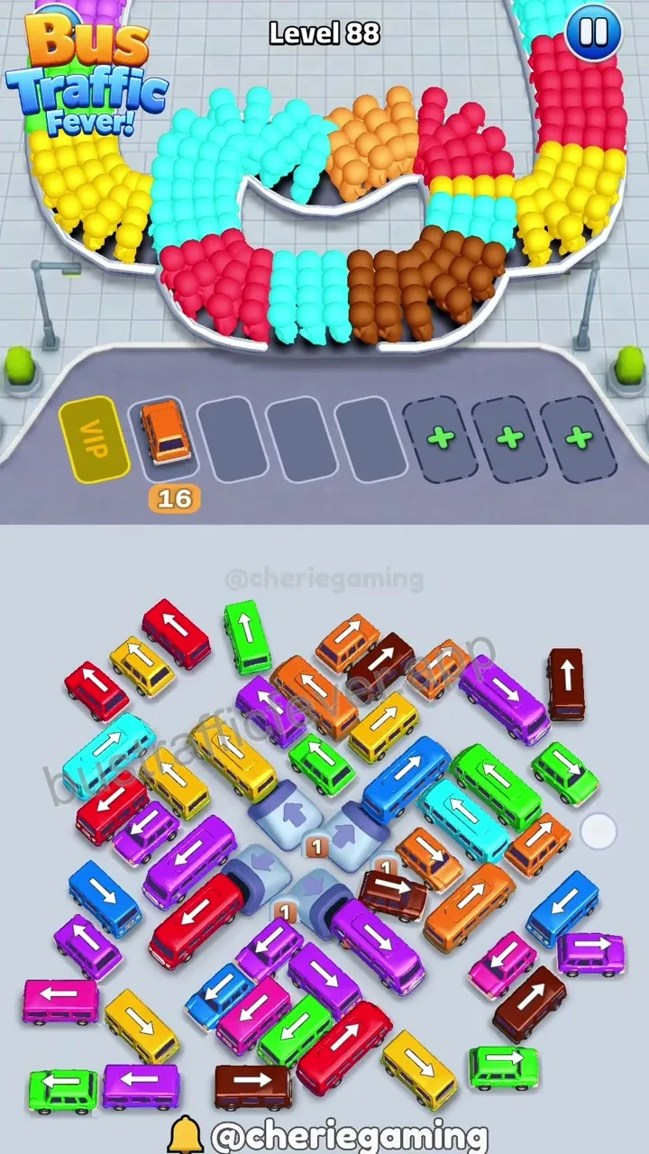 Bus Traffic Fever Level 88 step 4