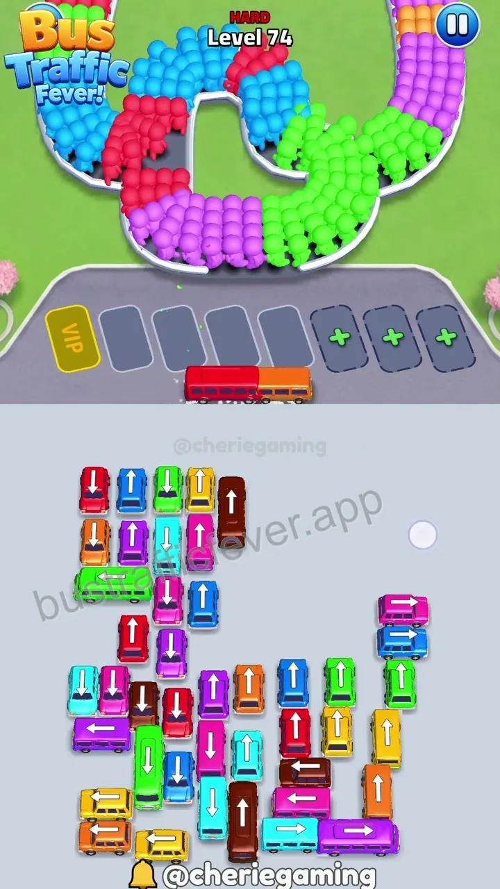 Bus Traffic Fever Level 74 step 3