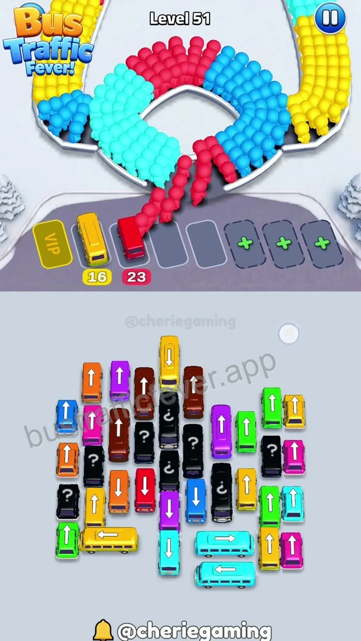 Bus Traffic Fever Level 51 step 4