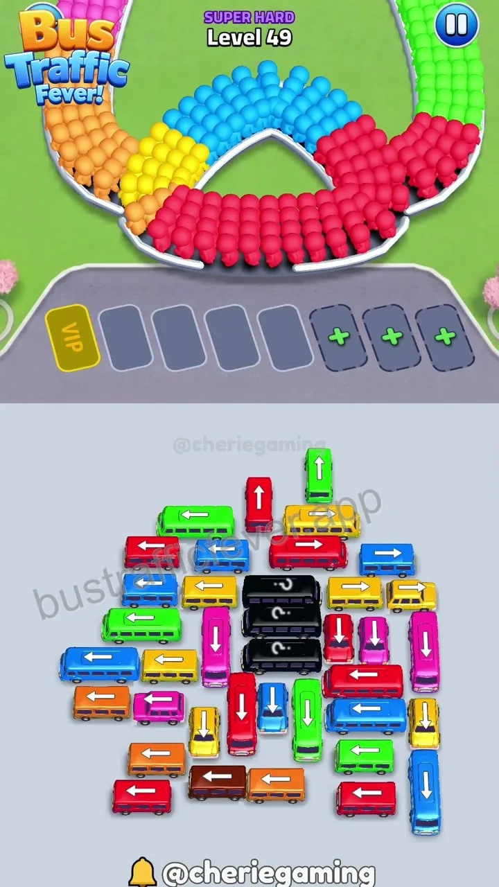 Bus Traffic Fever Level 49 board preview