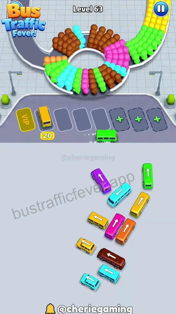 Bus Traffic Fever Level 63 step 7