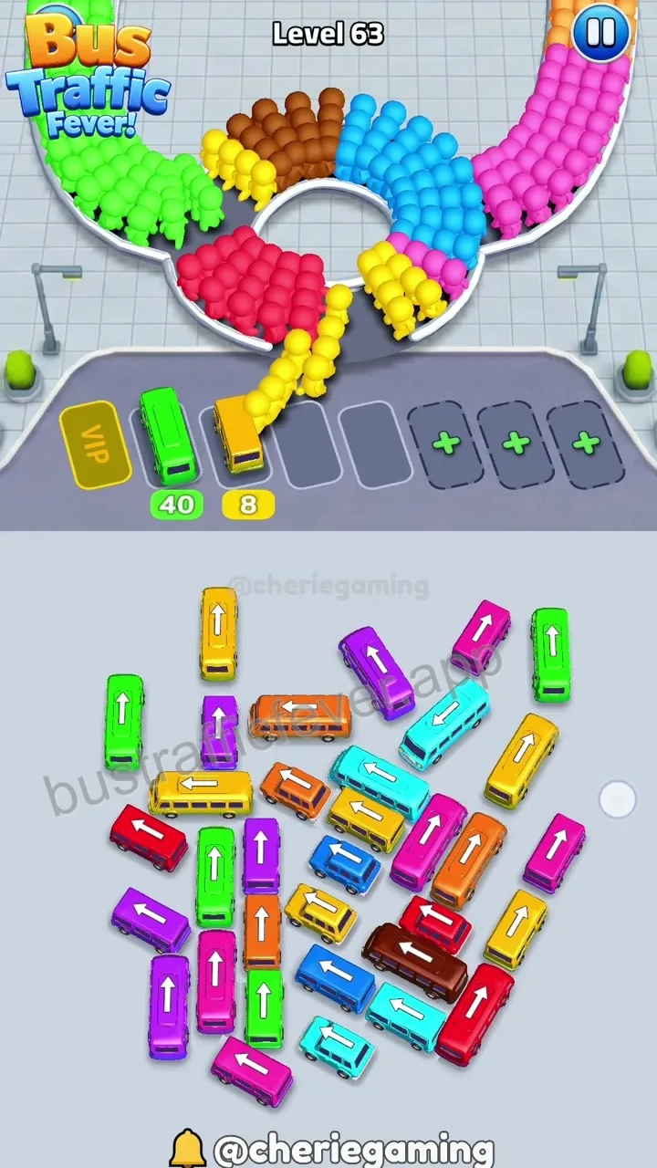 Bus Traffic Fever Level 63 step 4