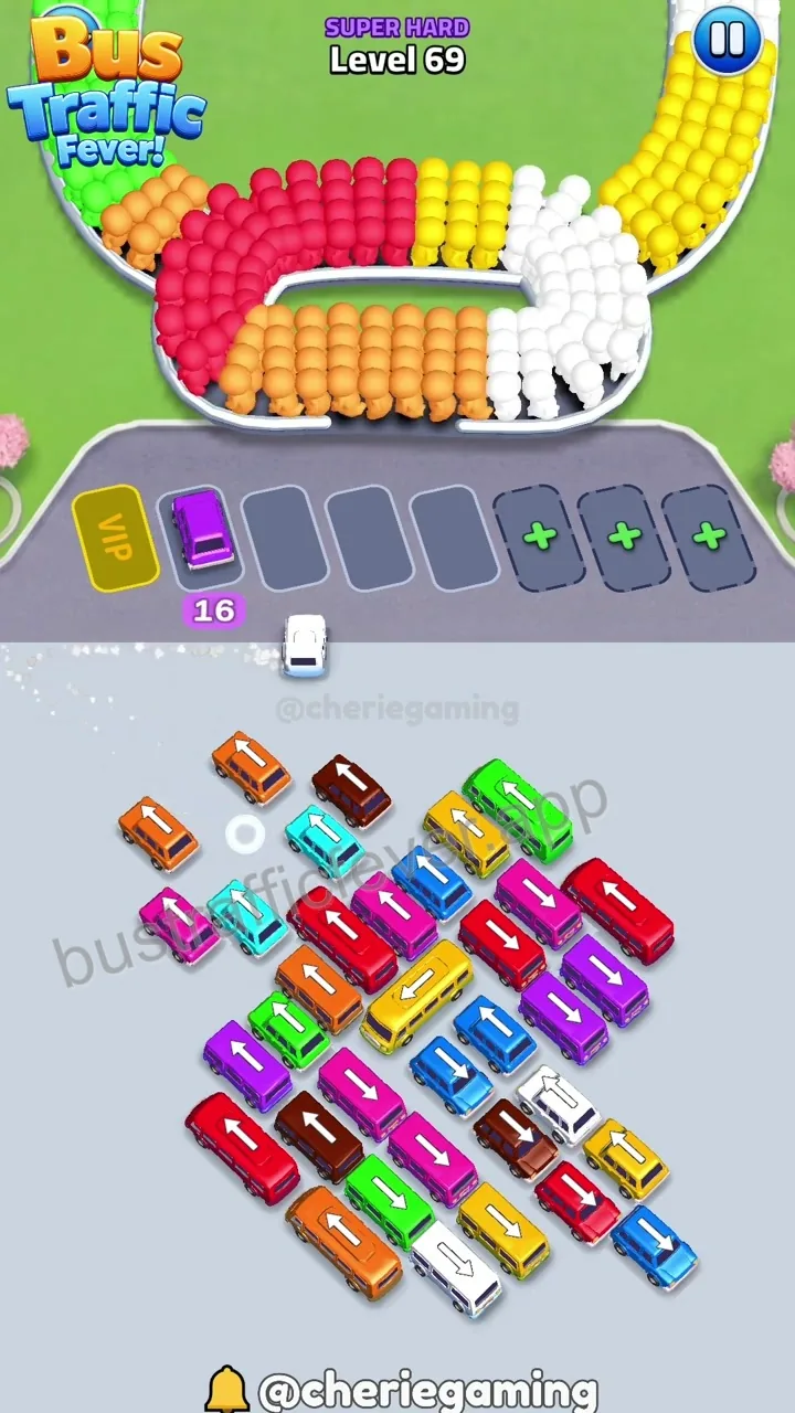 Bus Traffic Fever Level 69 step 2