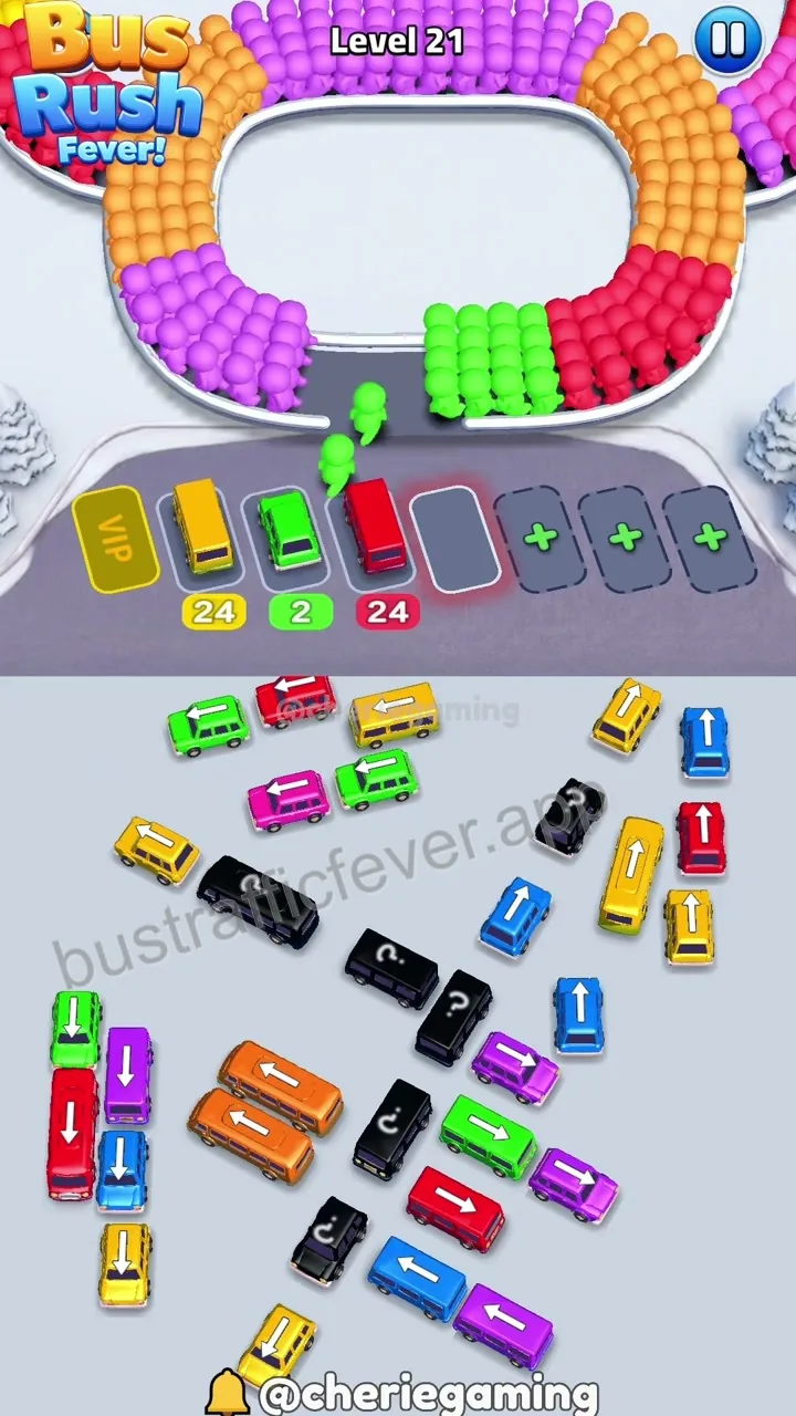 Bus Traffic Fever Level 21 step 4