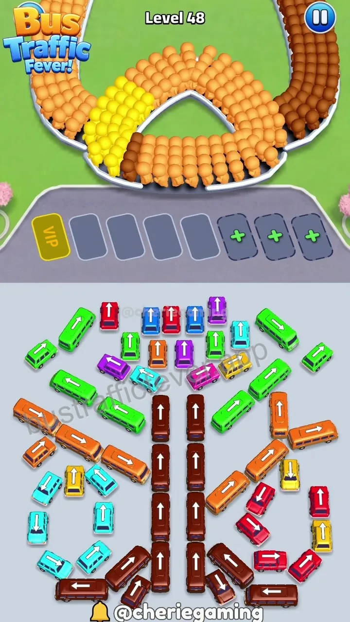 Bus Traffic Fever Level 48 step 1