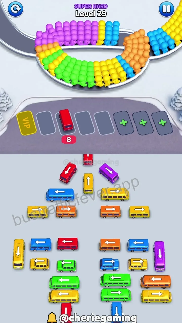 Bus Traffic Fever Level 29 step 6