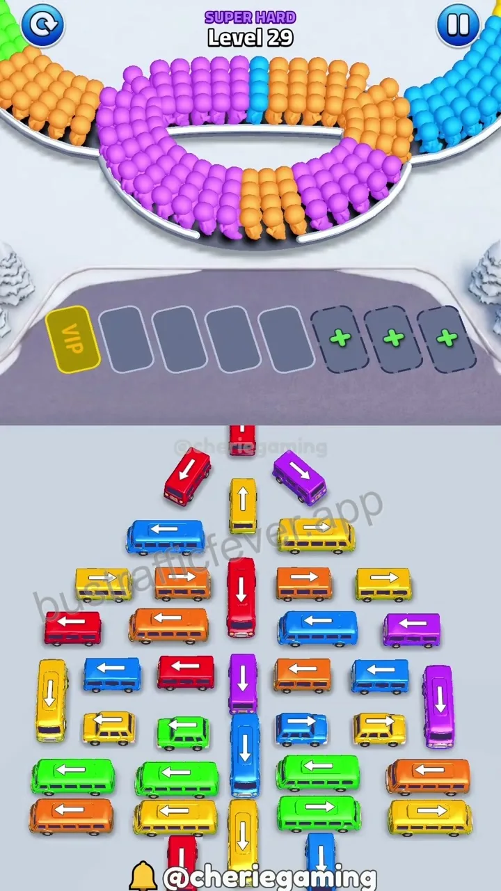 Bus Traffic Fever Level 29 step 1