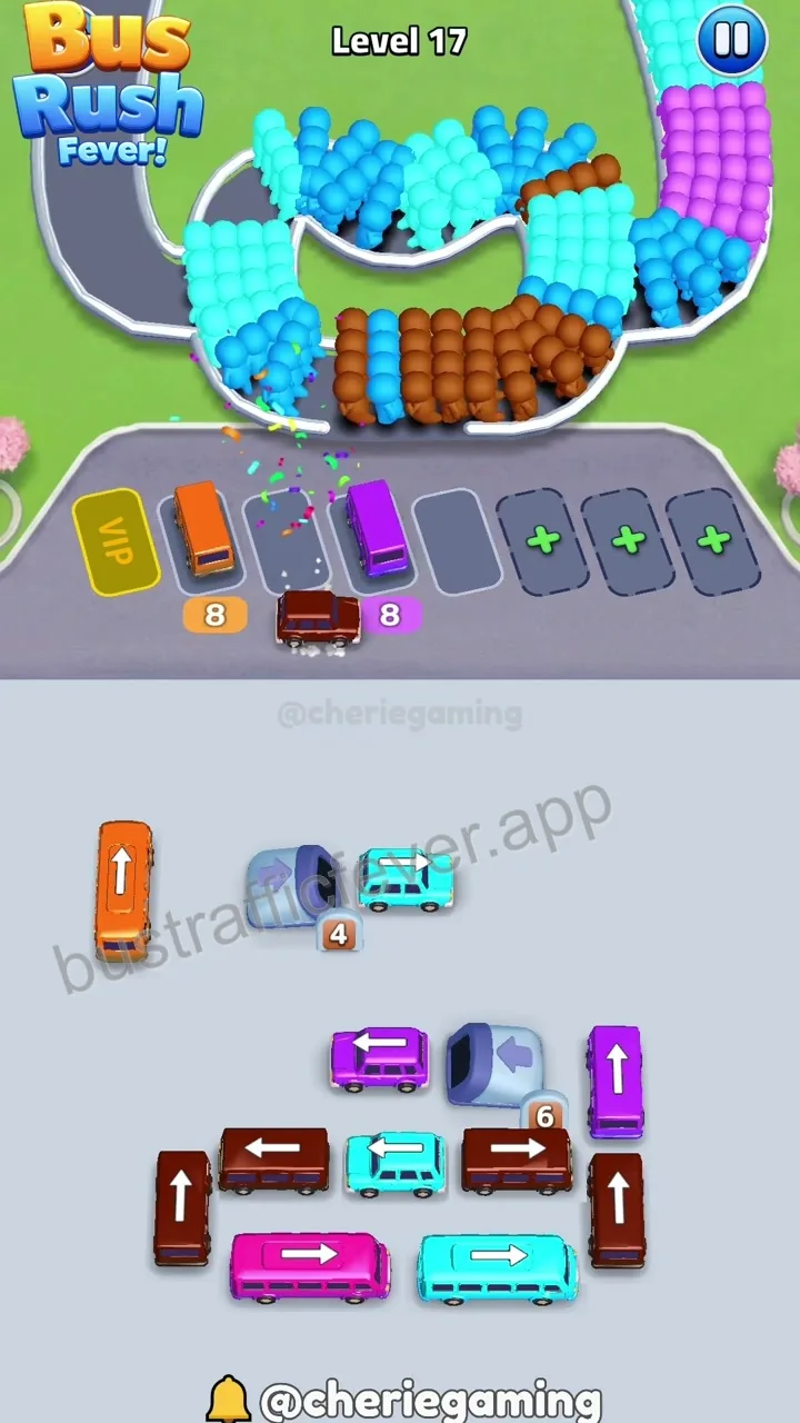 Bus Traffic Fever Level 17 step 7