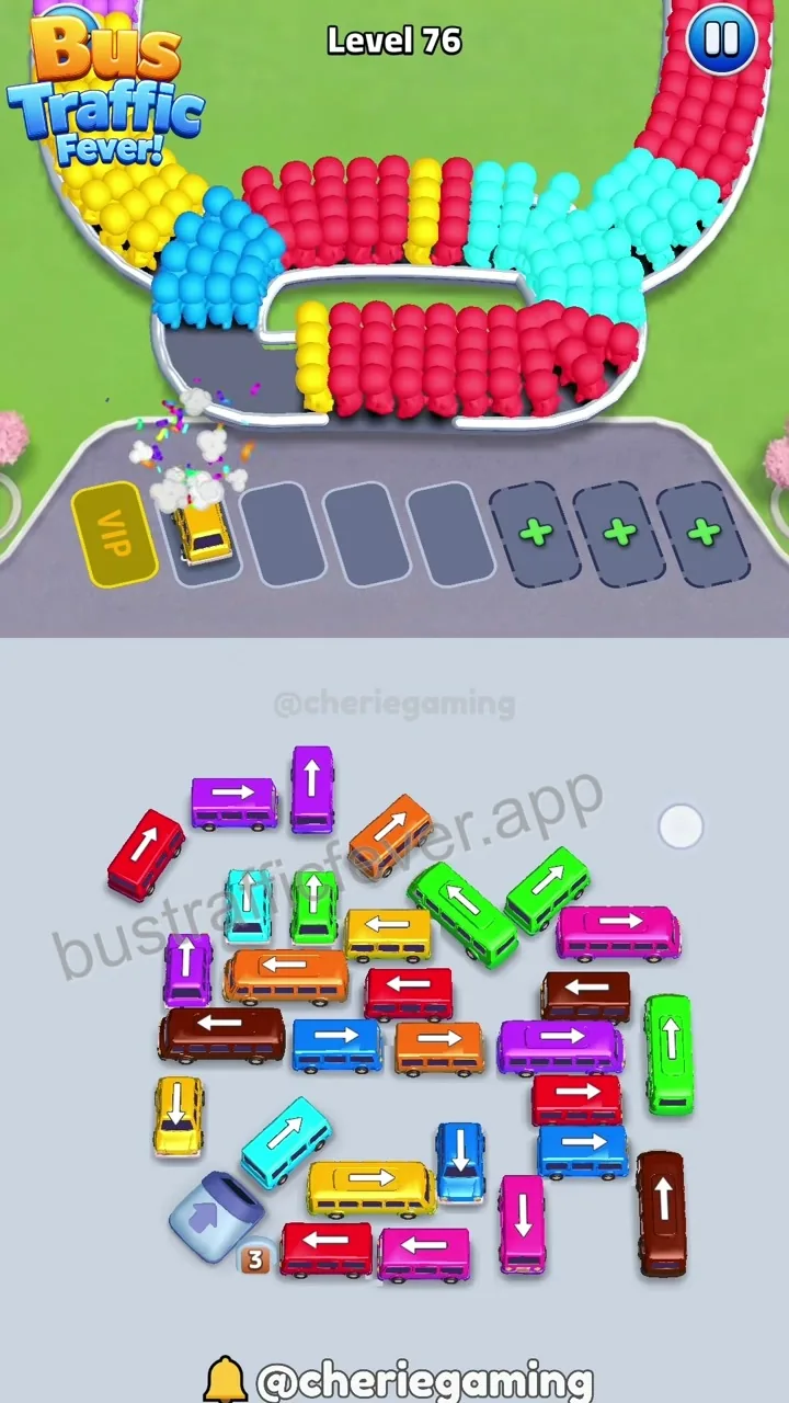 Bus Traffic Fever Level 76 step 5