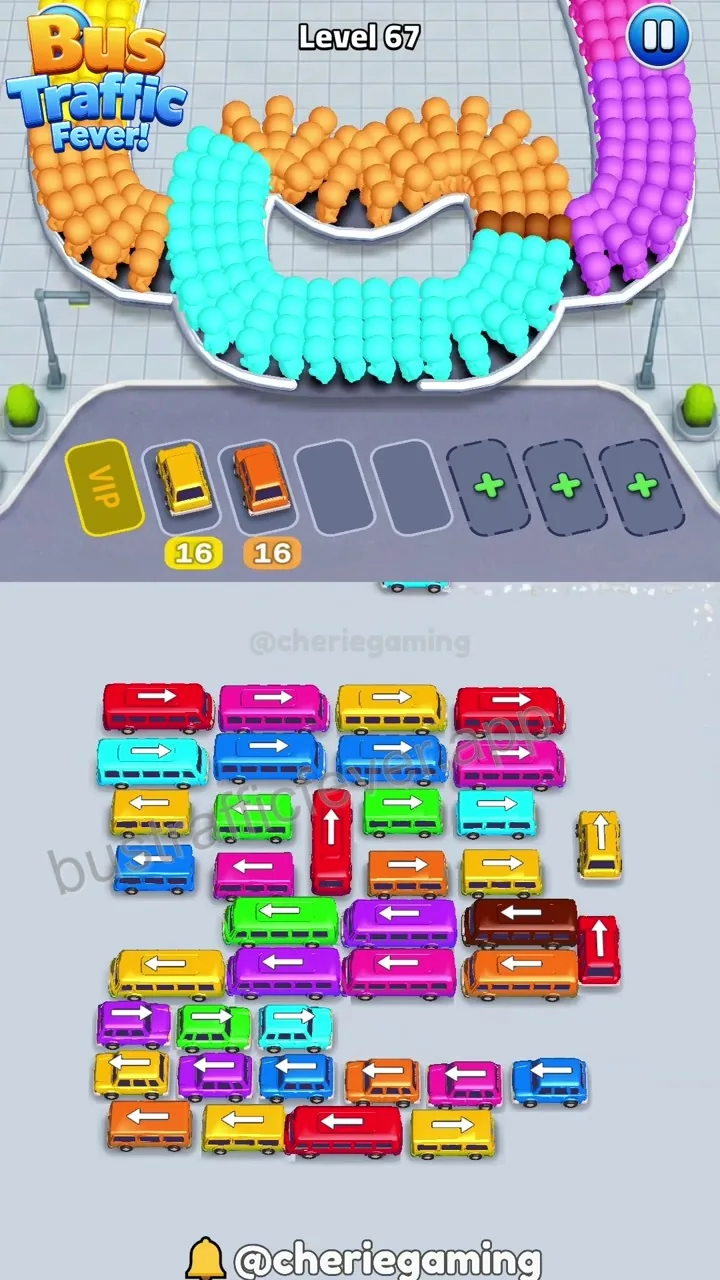 Bus Traffic Fever Level 67 step 4