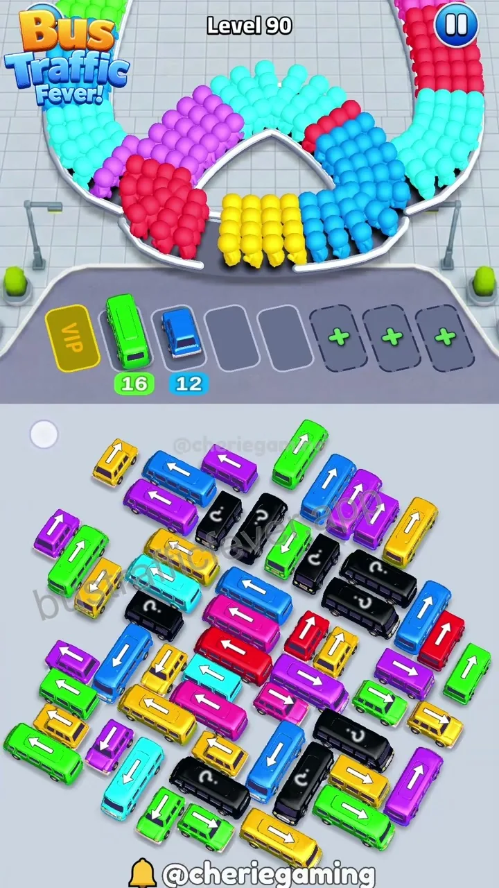 Bus Traffic Fever Level 90 step 4