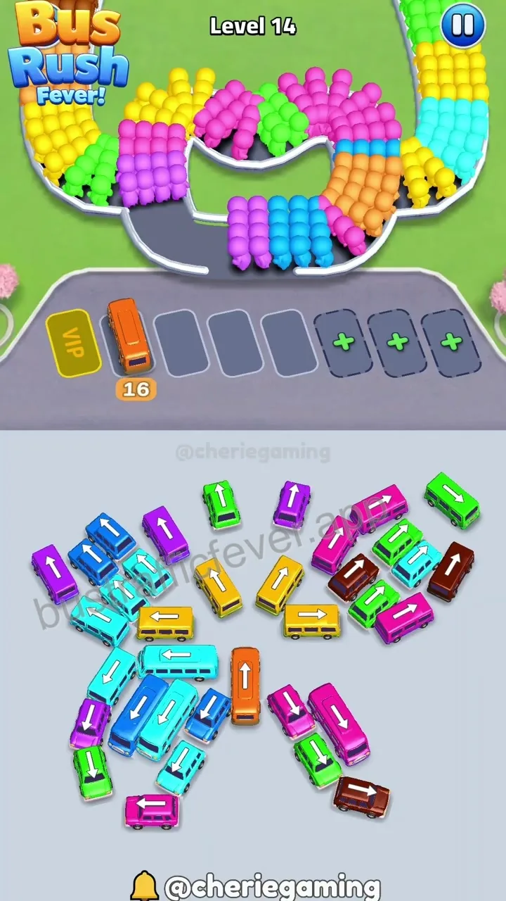 Bus Traffic Fever Level 14 step 7