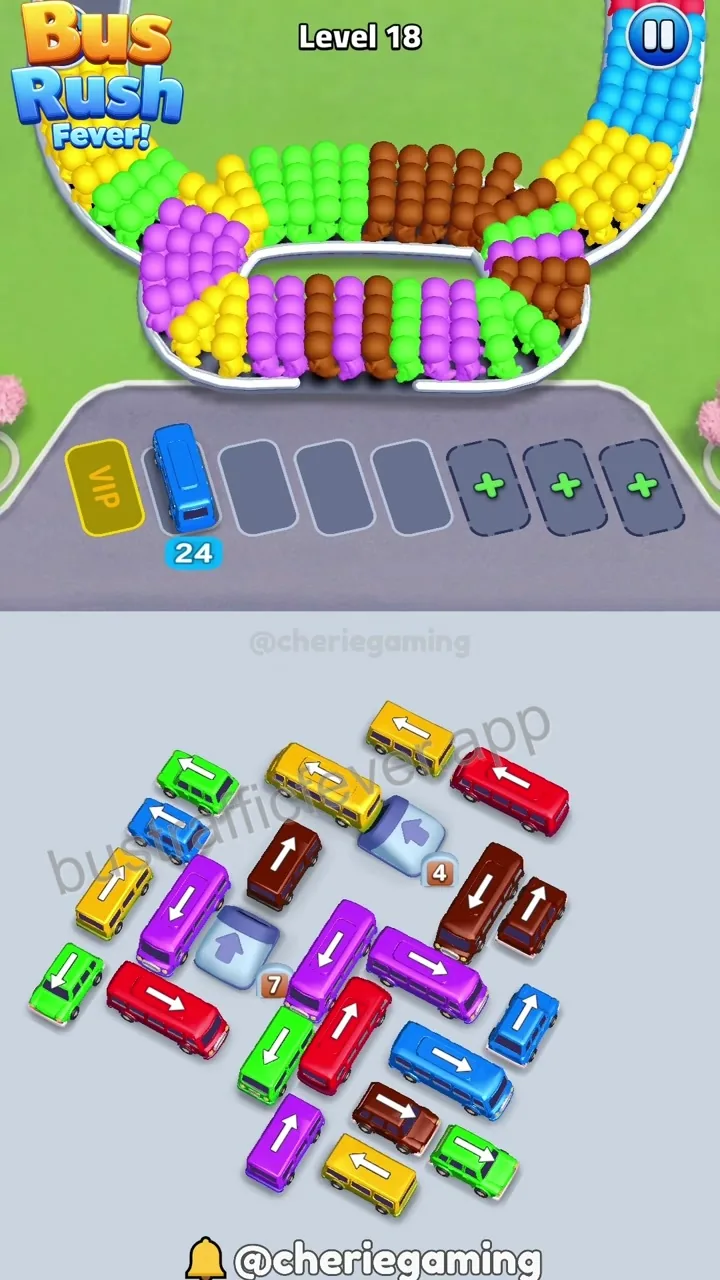 Bus Traffic Fever Level 18 step 7