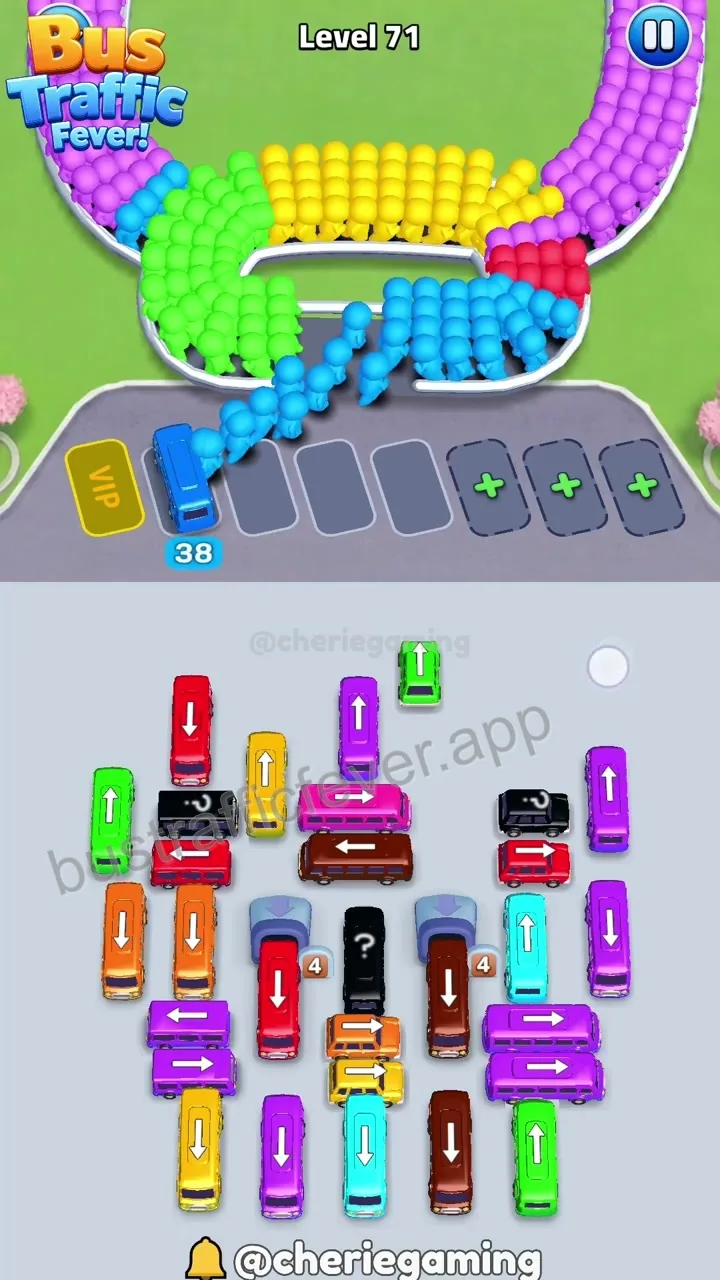 Bus Traffic Fever Level 71 step 3