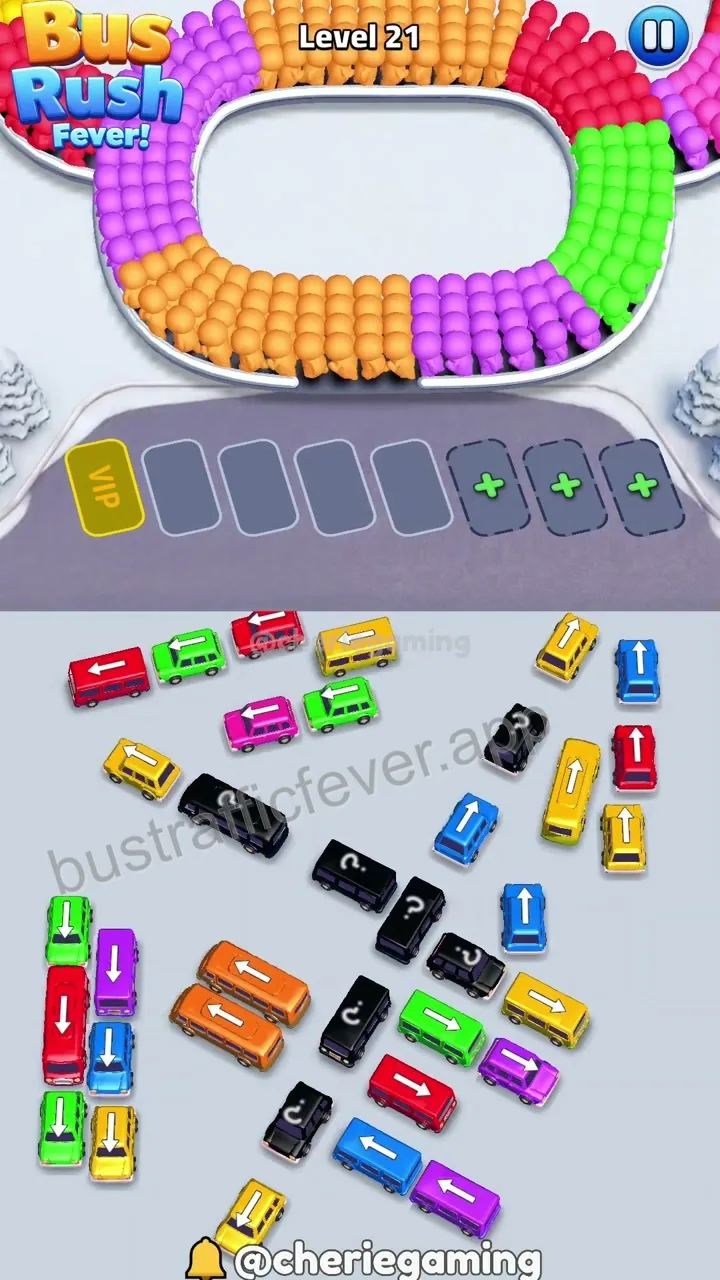 Bus Traffic Fever Level 21 step 1