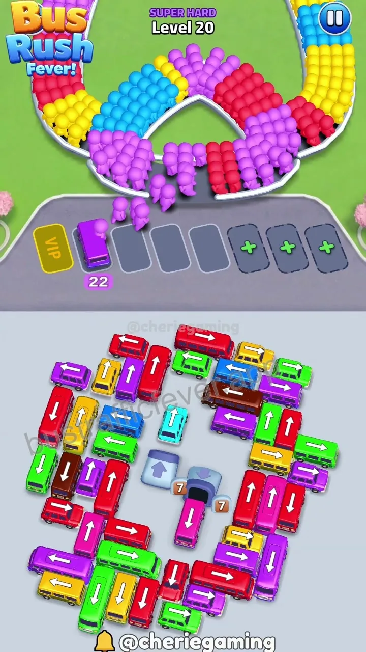 Bus Traffic Fever Level 20 step 2