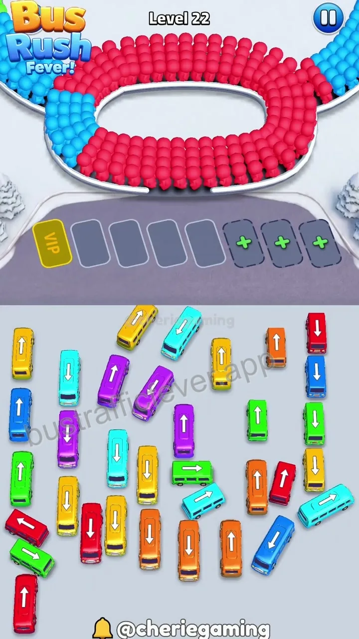 Bus Traffic Fever Level 22 step 1