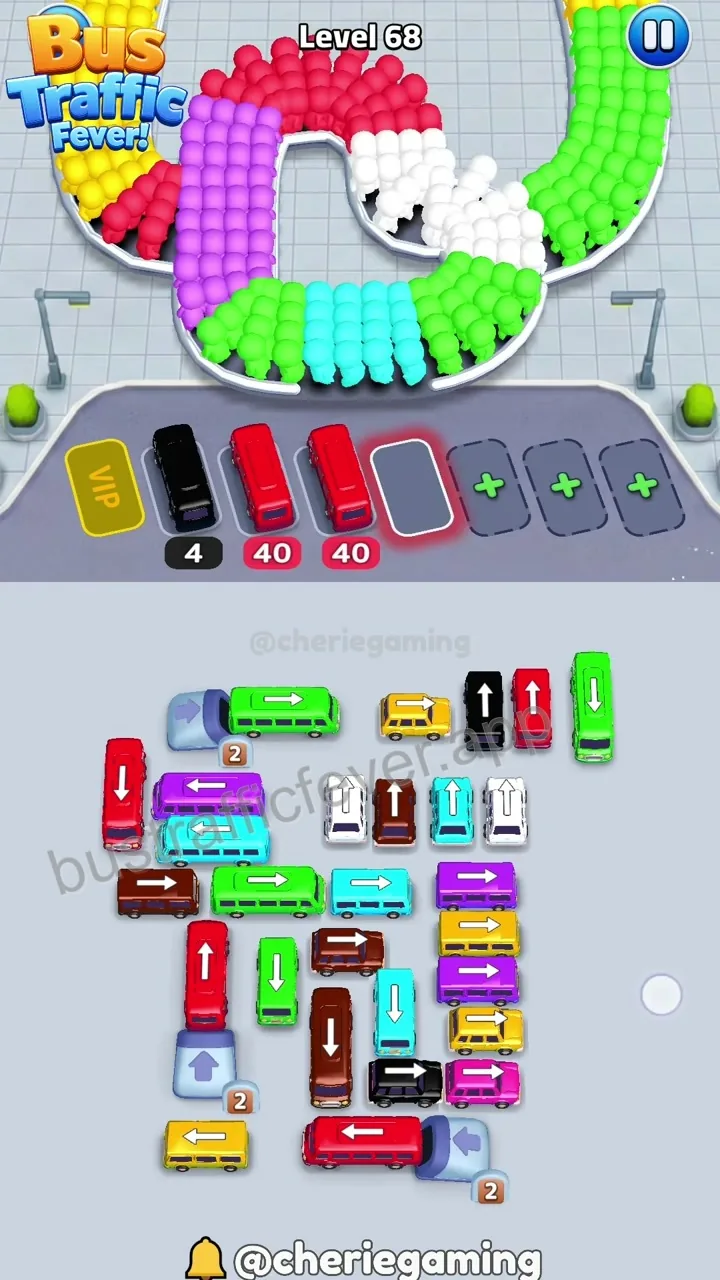 Bus Traffic Fever Level 68 step 6