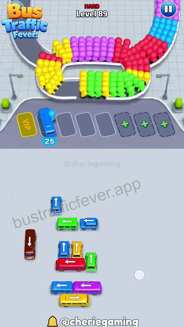 Bus Traffic Fever Level 89 step 6