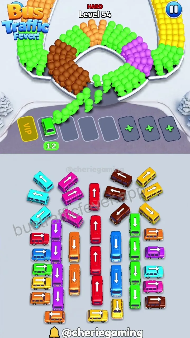 Bus Traffic Fever Level 54 step 3