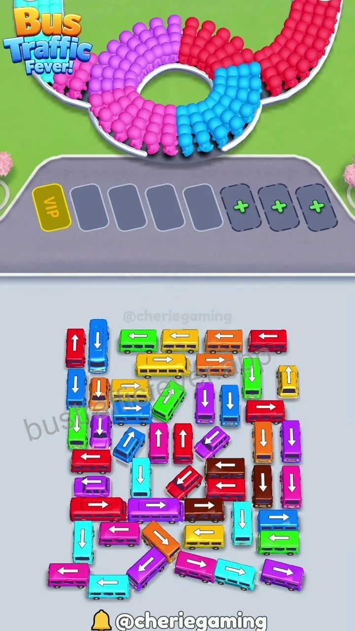 Bus Traffic Fever Level 75 board preview
