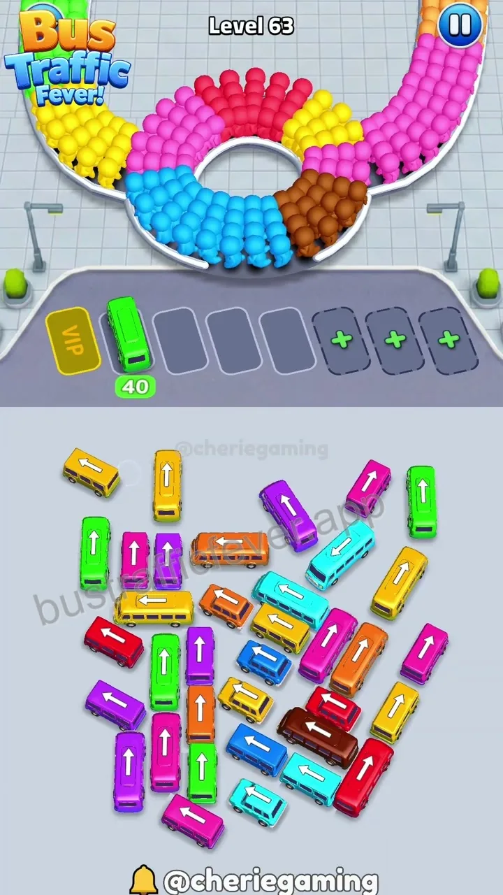 Bus Traffic Fever Level 63 step 3