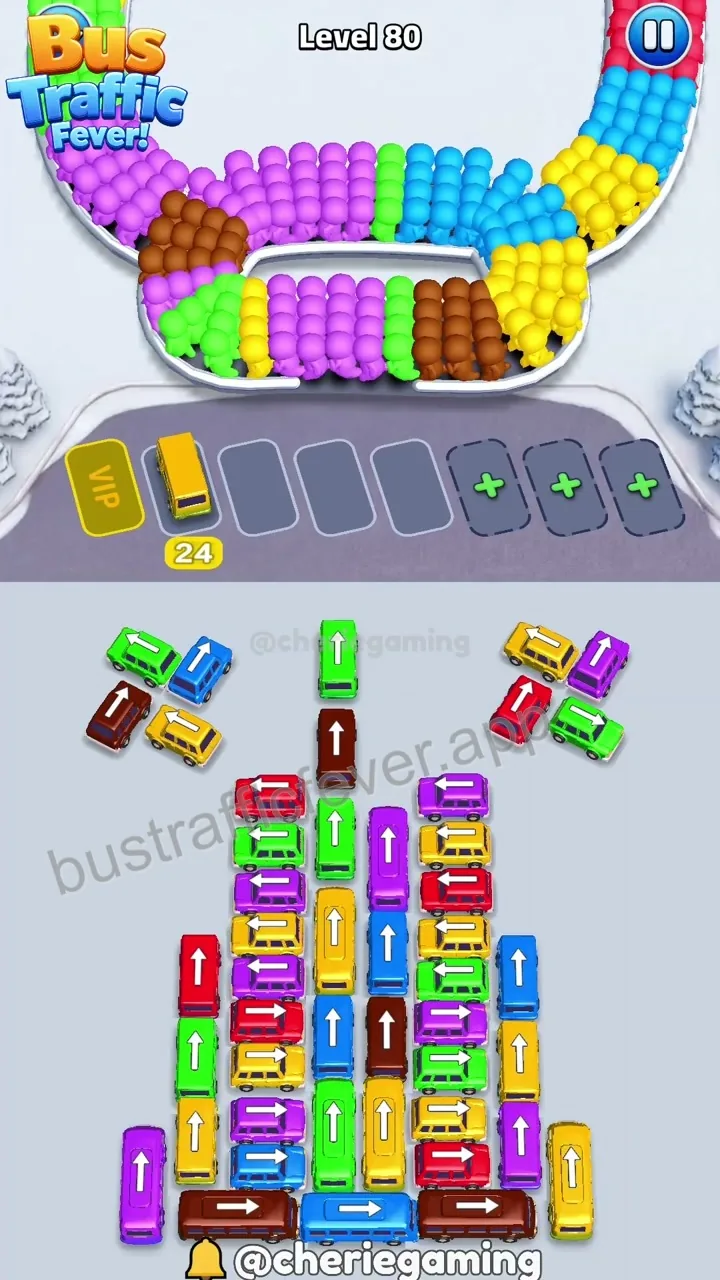 Bus Traffic Fever Level 80 step 3