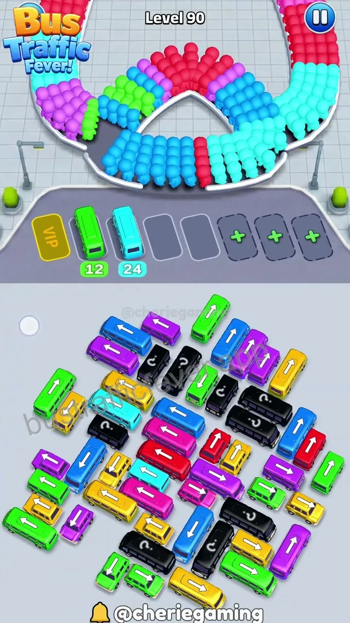 Bus Traffic Fever Level 90 step 6