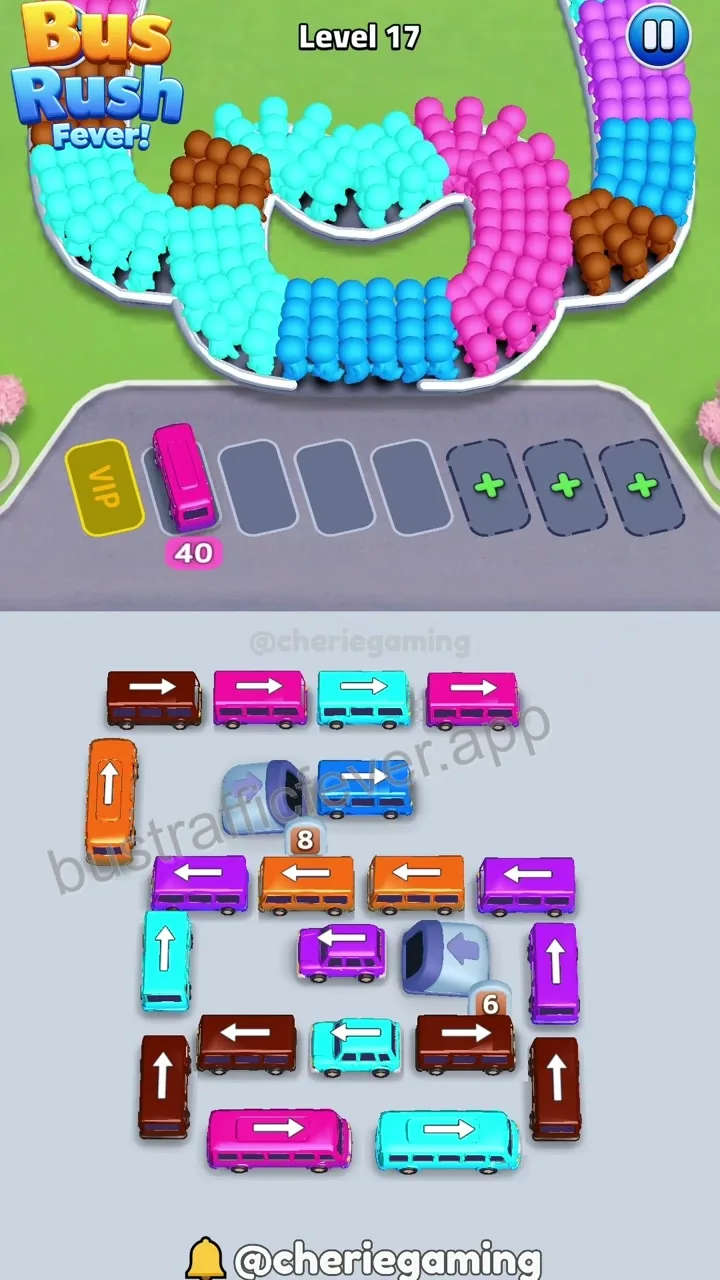 Bus Traffic Fever Level 17 step 3
