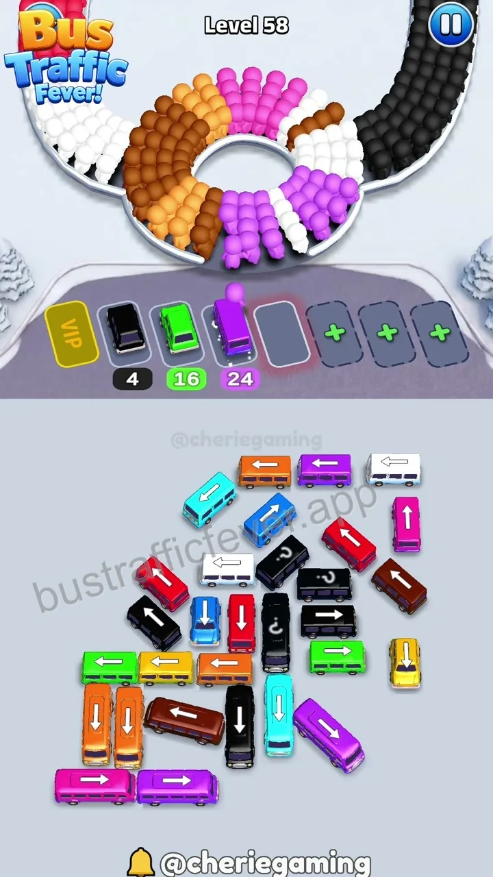 Bus Traffic Fever Level 58 step 7