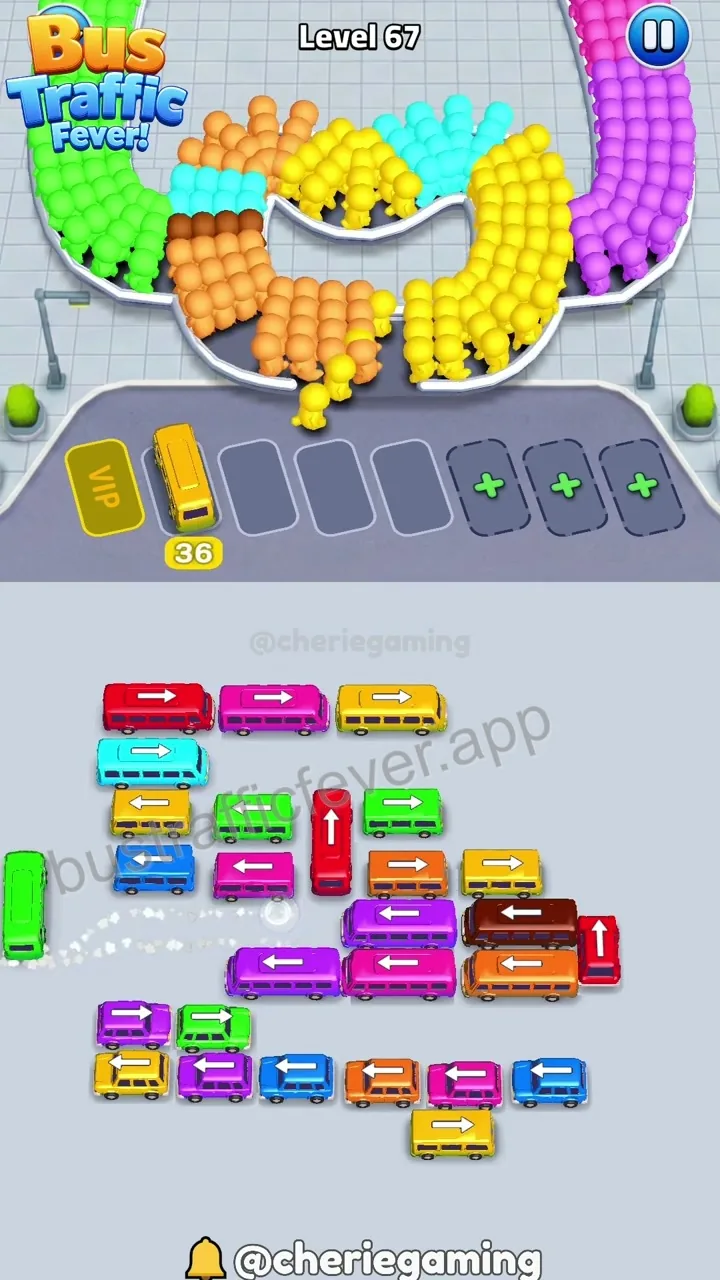 Bus Traffic Fever Level 67 step 7