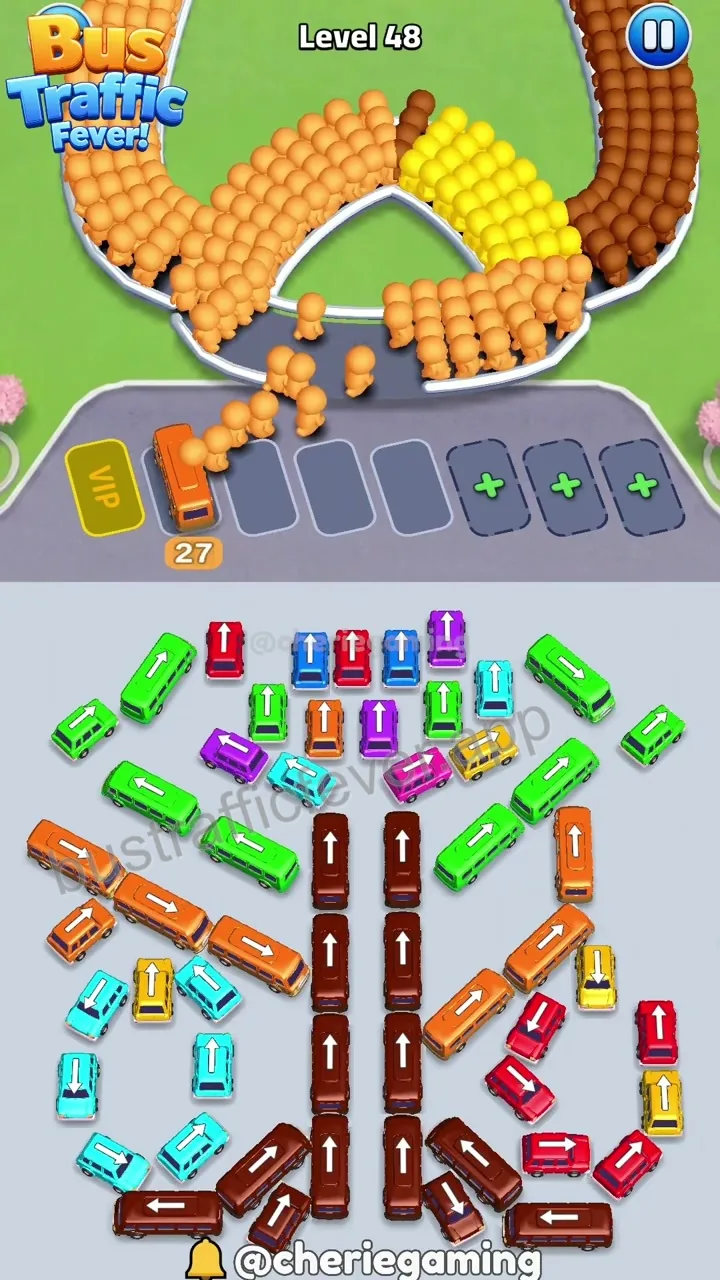 Bus Traffic Fever Level 48 step 2