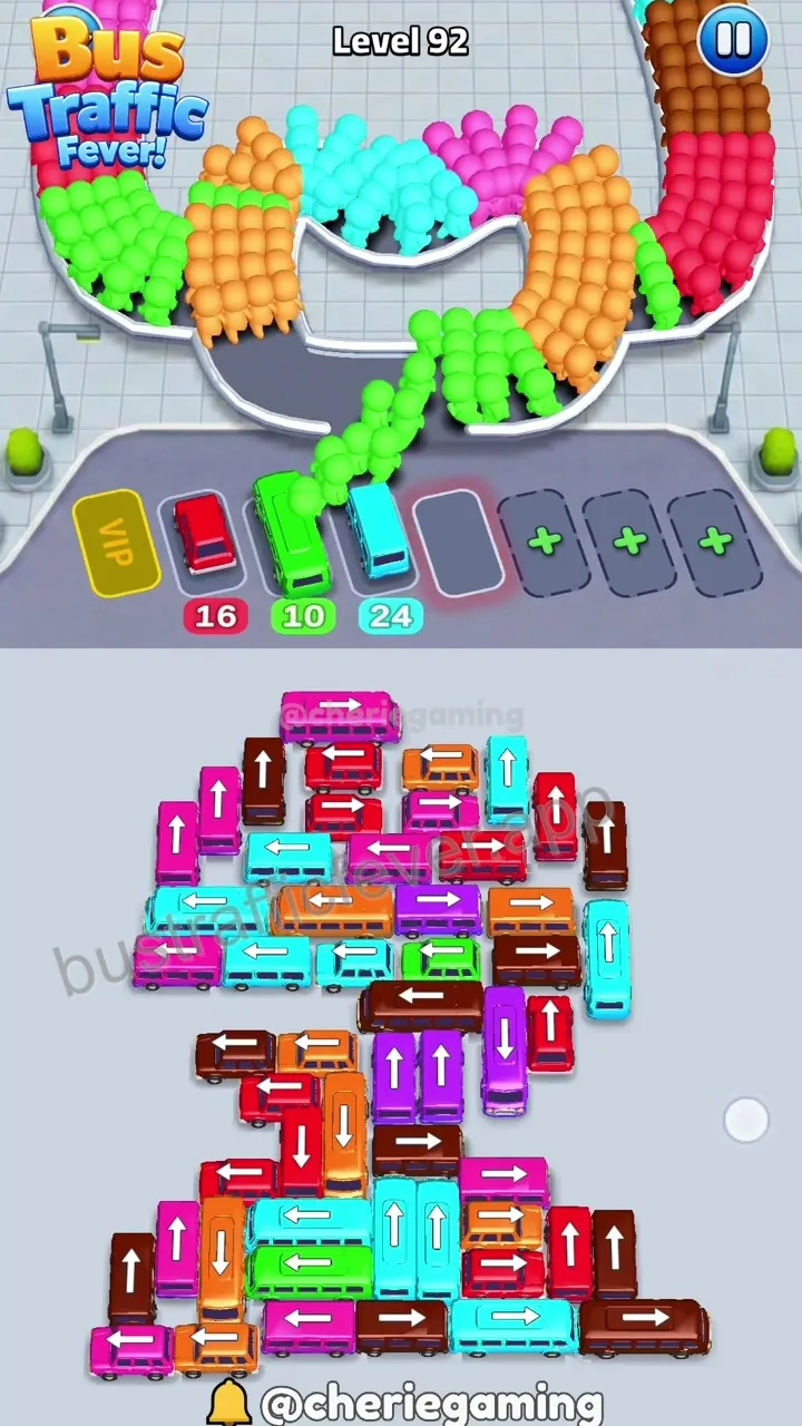 Bus Traffic Fever Level 92 step 4