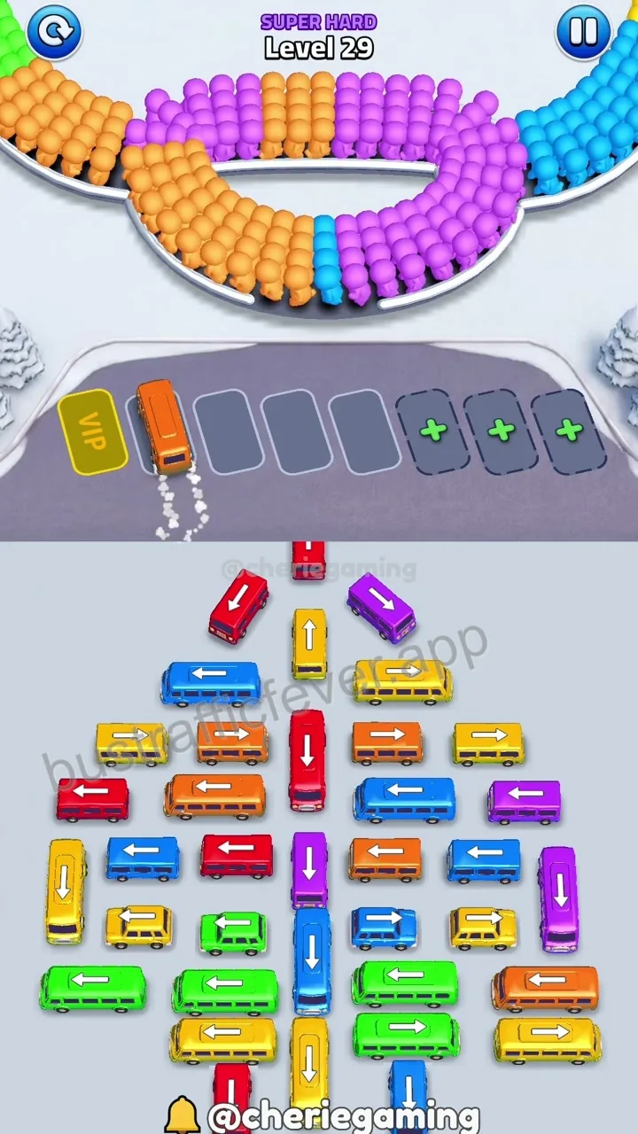 Bus Traffic Fever Level 29 step 2